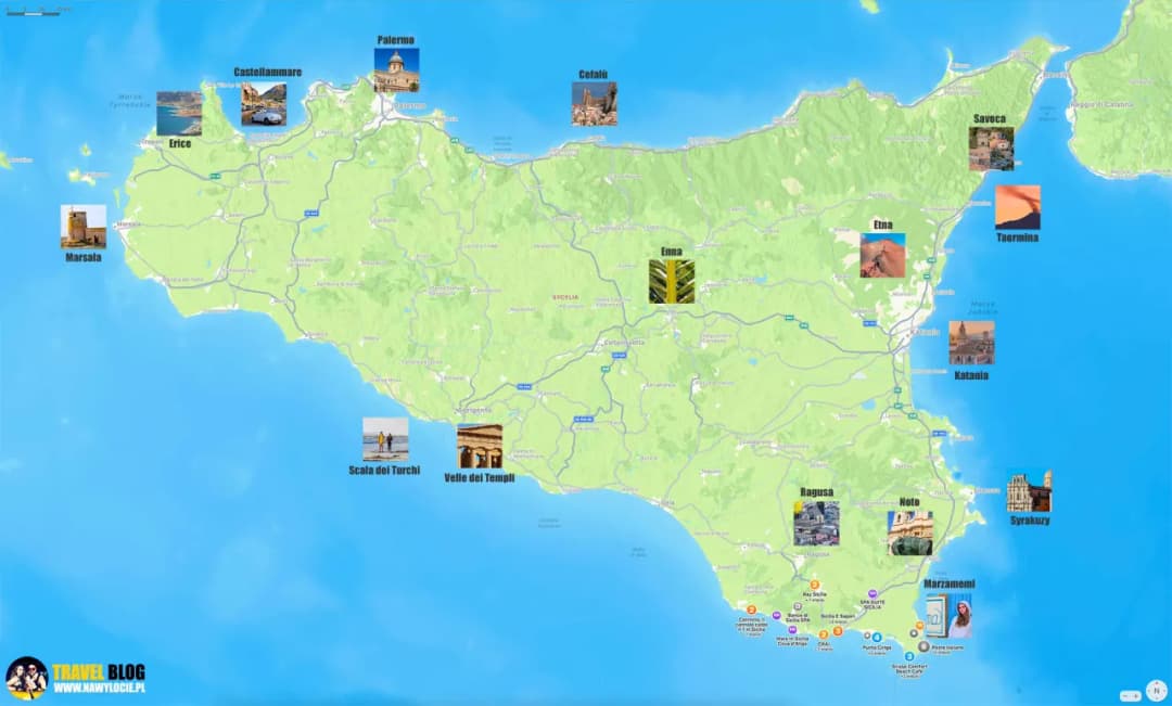 Sycylia zwiedzanie samochodem: praktyczny plan trasy krok po kroku