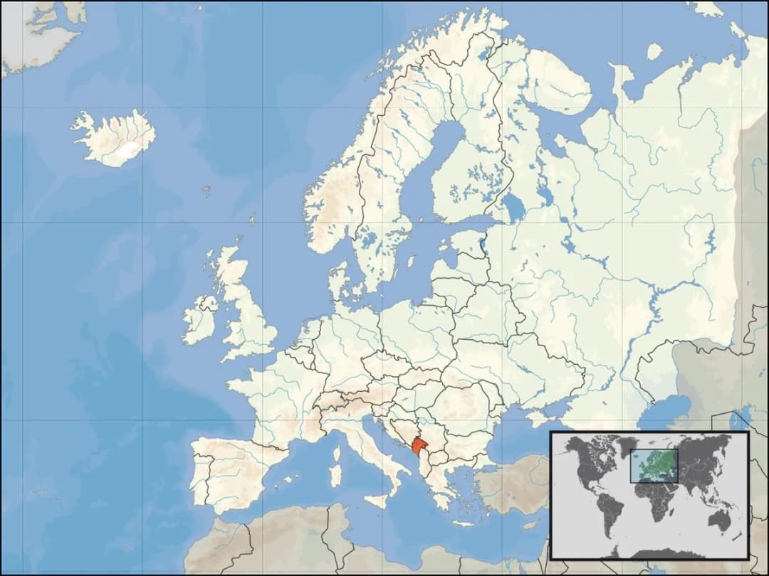 Gdzie leży Czarnogóra: Geografia, ciekawostki i mapa