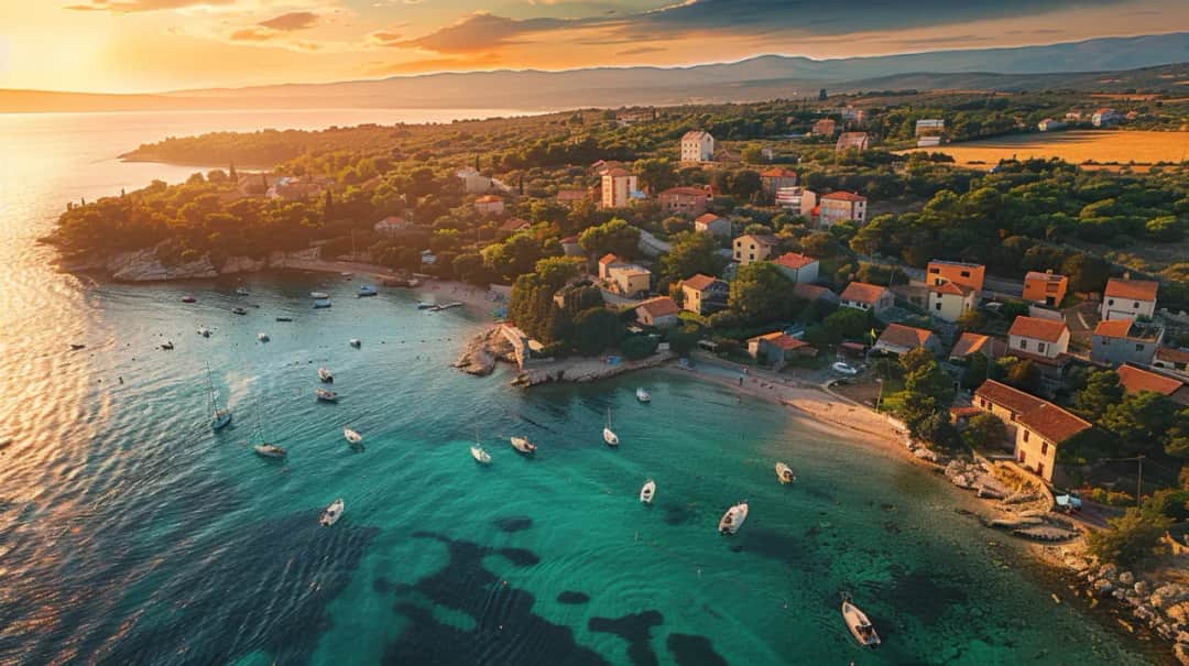 Chorwacja Krk noclegi: Gdzie nocować na wyspie Krk w Chorwacji?