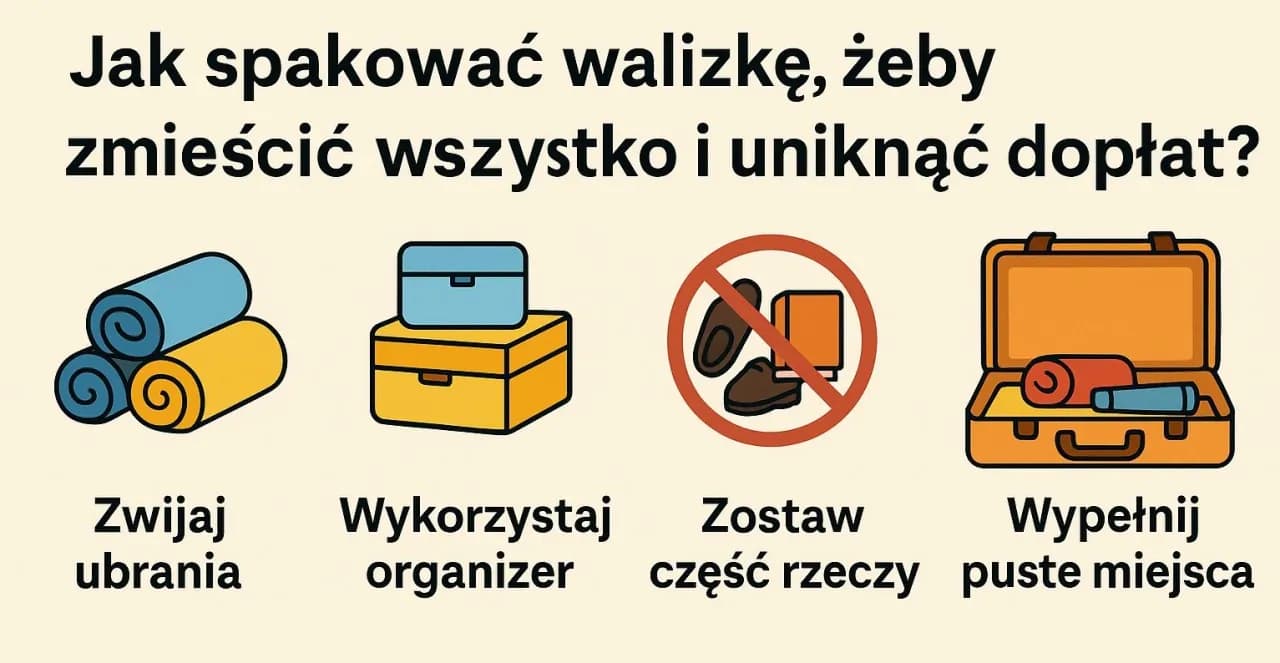 Jak spakować walizkę? Sprawdzone triki i porady na podróż